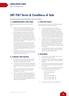 UBT IT&T Terms & Conditions of Sale