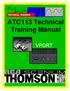ATC113 Technical Training Manual