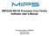 MIPS32 M5100 Processor Core Family Software User s Manual