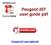 Peugeot 207 user guide pdf