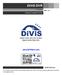 DiViS DVR. Hardware Installation Guide. Digital Video Security System Digital Video Recorder.
