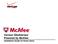 Verizon SiteAdvisor Powered by McAfee. Installation Guide for Home Users