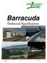 Barracuda. Technical Specification. Barracuda Issue 1.0 Page 1 of 10
