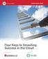 Four Keys to Smashing Success in the Cloud BROUGHT TO YOU BY SPONSORED BY