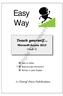 Easy Way. Sample Document. Teach yourself... A Cheryl Price Publication. Microsoft Access 2013 (Level 3)