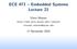 ECE 471 Embedded Systems Lecture 21
