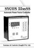 SYCON 55xxSS Automatic Power Factor Controller