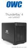 ThunderBay 4. with SoftRAID. Assembly Manual & User Guide