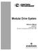 Modular Drive System. Reference Manual Revision A1 February 27, 2002 Control Techniques Drives, Inc. 2001, 2002
