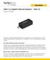 USB-C to Gigabit Ethernet Adapter - USB 3.0