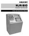MJR-BIO. Biometric Time Recorder. Setup and Operations Manual
