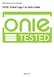 ONIE Tested Logo Use Style Guide