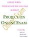 PROJECT ON ONLINE EXAM