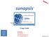 sunapsis Usage Guide Created by: