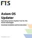 Axiom OS Updater Operating System Update Tool for the Axiom Datalogger Download, Installation and Use Instructions