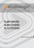 SL88 GRAND SL88 STUDIO SL73 STUDIO