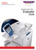 DocuColor 240 / 250. printer-copier. Evaluator. Guide