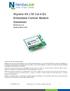 Skywire 4G LTE Cat 4 EU Embedded Cellular Modem Datasheet NimbeLink Corp Updated: March 2019