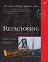 Refactoring. Improving the Design of Existing Code. Second Edition. Martin Fowler with contributions by Kent Beck