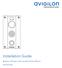 Installation Guide. Avigilon H4 Video Intercom with Surface Mount H4VI-RO1-IR