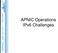 APNIC Operations IPv6 Challenges