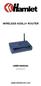 WIRELESS ADSL2+ ROUTER