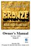 Owner s Manual. for Mac OS/X. Version 1.0. November Copyright 2004, Minnetonka Audio Software. All rights reserved.