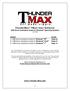 ThunderMax TMaxI User Software USB Driver Installation Guide for Windows Operating Systems v