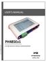 USER S MANUAL. PH485Ex1. #1 RS-485 Serial Port to Ethernet, Terminal Server/Client. Doc No: PH485Ex1-UM-001 IPEX. (IP Electronix)