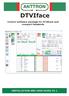 DTVIFACE USER MANUAL. DTVIface. Control software package for DTVRack and compact headends INSTALLATION AND USER GUIDE V1.1 ANTTRON 2013 PAGE 1