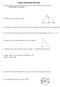 Geometry Third Quarter Study Guide