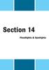 Section 14. Floodlights & Spotlights