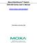 Moxa EtherDevice Switch EDS-600 Series User s Manual.