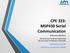 CPE 323: MSP430 Serial Communication