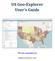 US Geo-Explorer User s Guide. Web:
