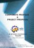 CORPORATE PROFILES & PROJECT PROPOSAL