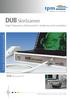 DUB. DUB SkinScanner75. high frequency ultrasound in medicine and cosmetics. w w w. d u b s k i n s c a n n e r.c o m