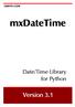Date/Time Library for Python. Version 3.1