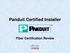 Panduit Certified Installer. Fiber Certification Review
