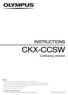 CKX-CCSW Confluency checker INSTRUCTIONS. Software for research/education This software is designed to use in research and or education fields.