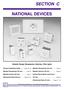 NATIONAL DEVICES. Modular Design Receptacles, Switches, Pilot Lights. (45 mm)... Page 46