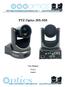 PTZ Optics 20X-SDI User Manual V3.1.1 (English)