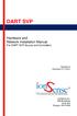 DART SVP. Hardware and Network Installation Manual For DART SVP Source and Controllers. Revision 6 Document #
