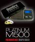PLATINUM. M500 PREMIUM CLASS micro scale