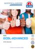 ECDL ECDL-ADVANCED. ECDL Advanced.