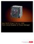New SACE Emax 2 for UL 1066 From Circuit Breaker to Power Manager
