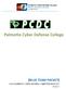 [BLUE TEAM PACKET] 2019 PALMETTO CYBER DEFENSE COMPETITION (PCDC) PALMETTO CYBER DEFENSE COLLEGE. Version 1.0