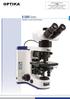 OPTIKA. B-1000 Series Modular research microscopes