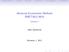 Advanced Econometric Methods EMET3011/8014