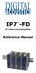 IP7 -FD. IP Intercom/Amplifier. Reference Manual